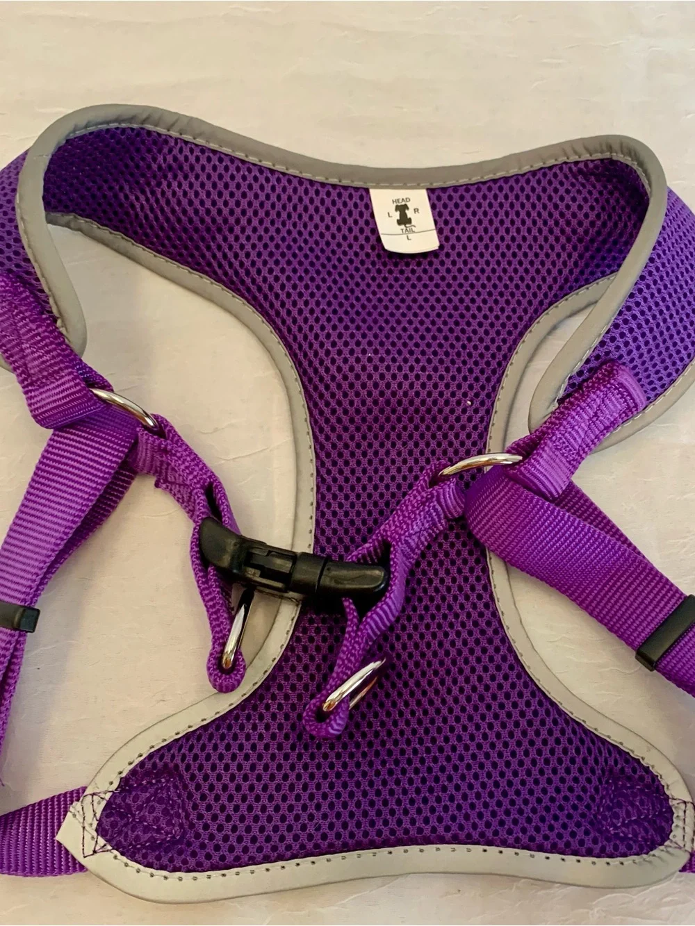Dog Coastal Harness Comfort Soft Reflective Wrap Adjustable Dog Harness. Large